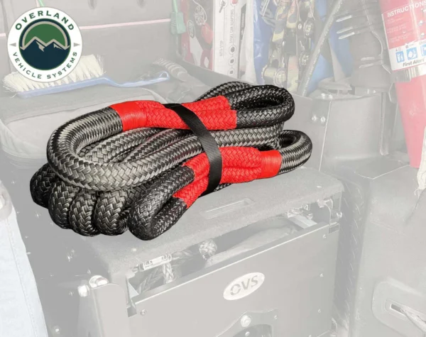 Brute Kinetic Recovery Strap 1" x 30' With Storage Bag - 30% stretch - Image 8