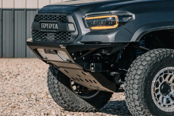 C4 Fabrication Tacoma Rock Runner Front Skid Plate w/Cross Member Delete/ 3rd Gen / 2016+ - Image 8