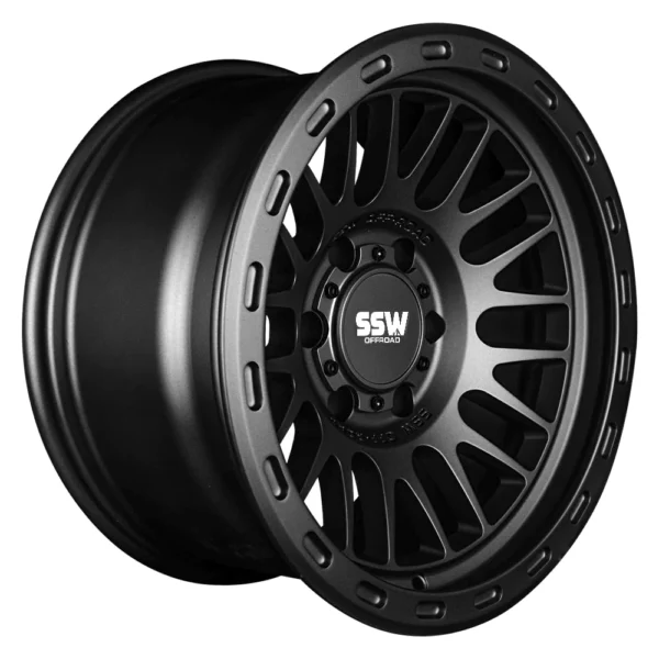 SSW OFFROAD GRIFFON / MATTE BLACK / 17X9.0 -25 SET OF 4 - Image 2