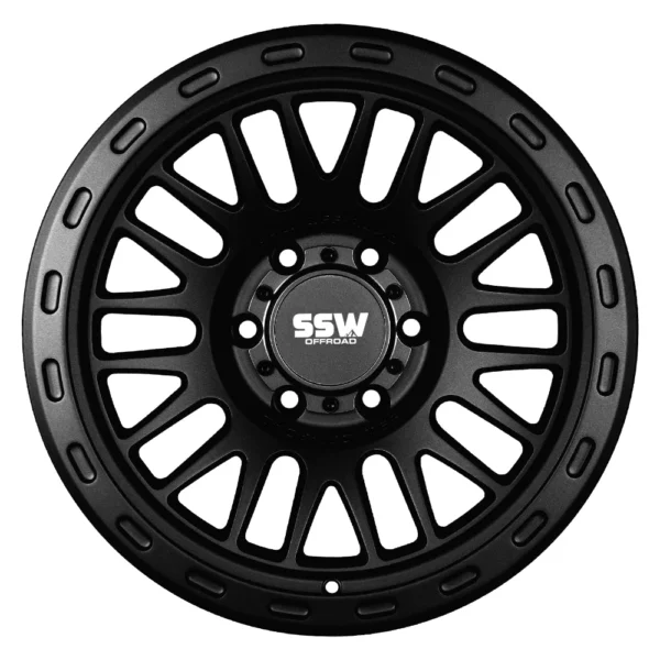 SSW OFFROAD GRIFFON / MATTE BLACK / 17X9.0 -25 SET OF 4